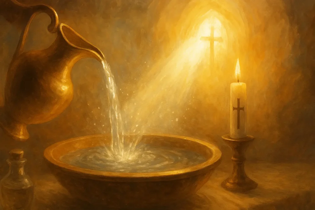 Batismo: o primeiro encontro com a graça de Deus