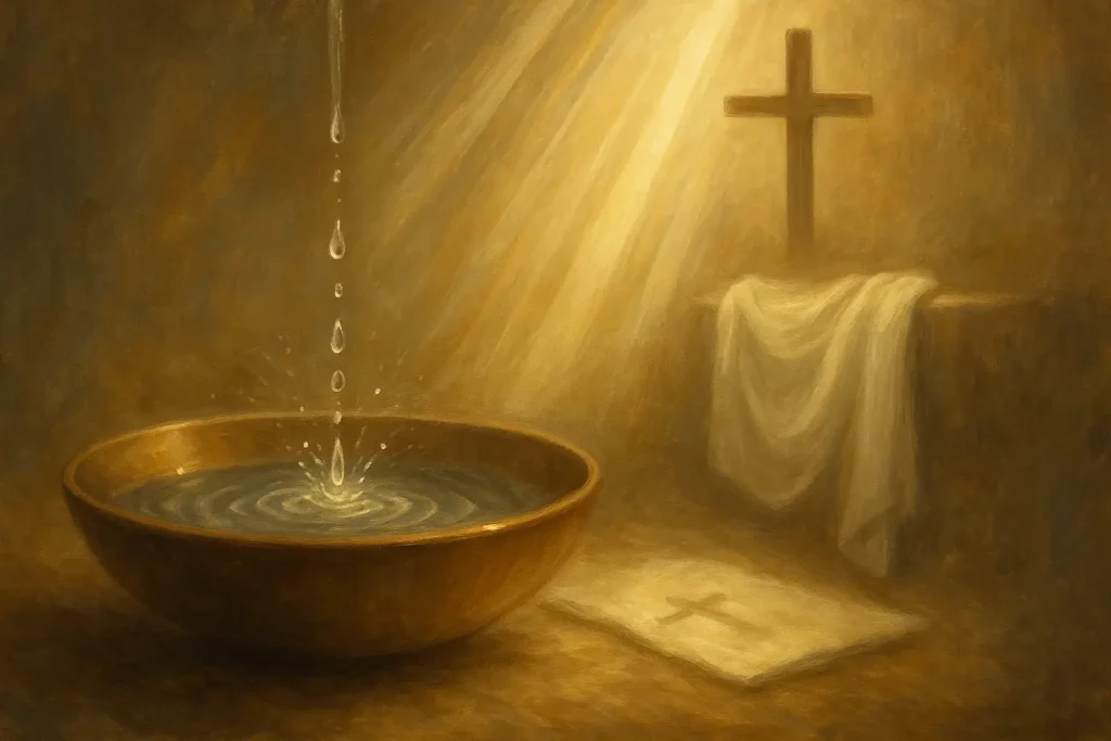 Batismo: o primeiro encontro com a graça de Deus