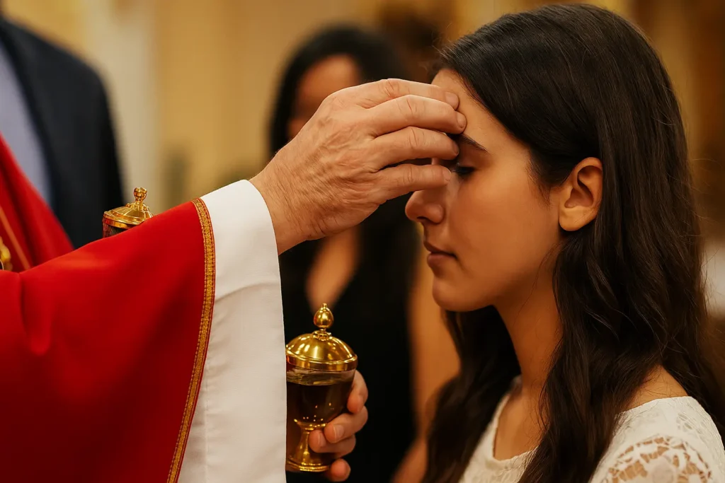 Crisma: o sacramento da força e do testemunho