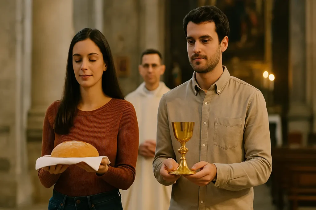 Ofertório da Missa e o sentido de entregar a vida a Deus