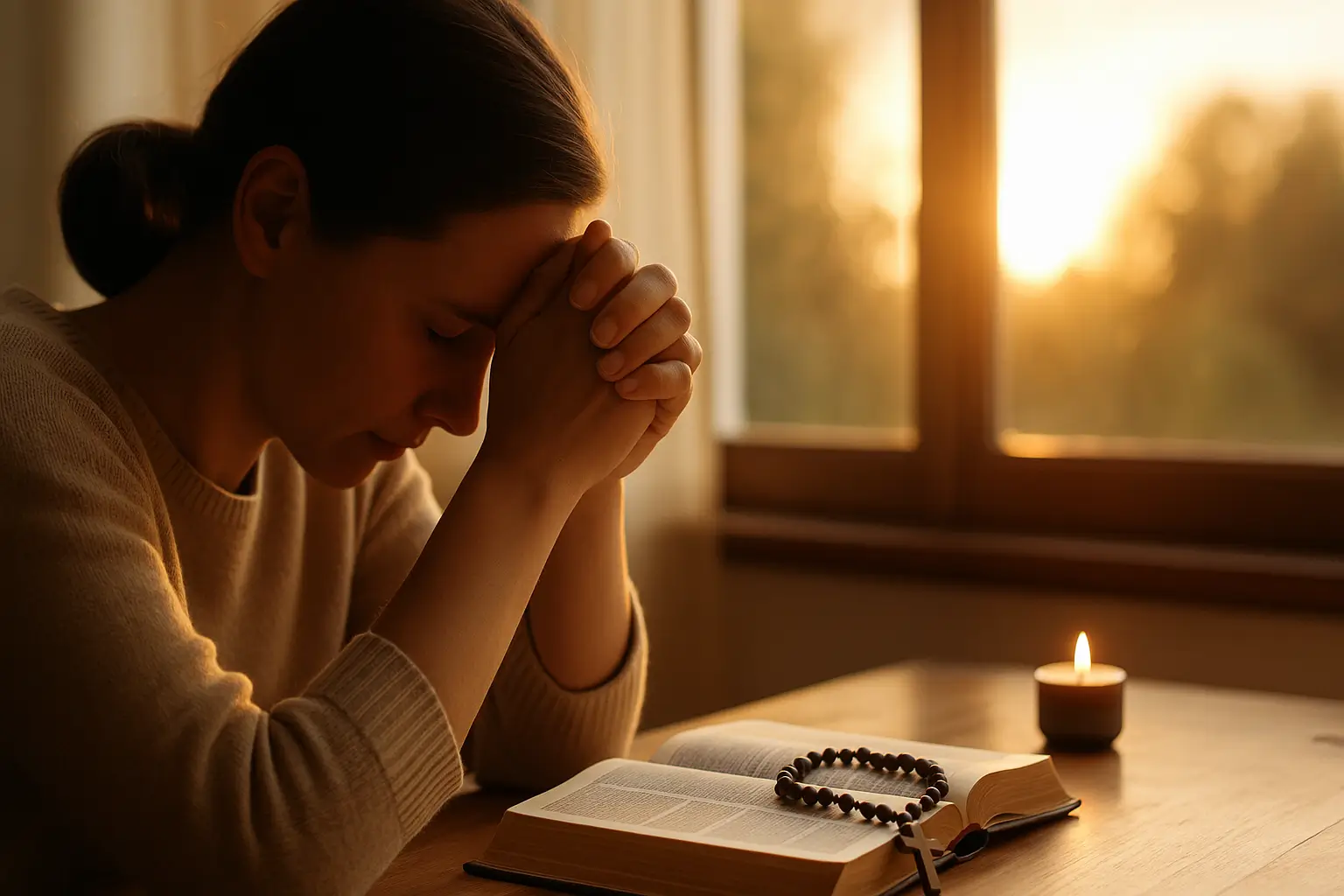Como começar a rezar mesmo sem saber o que dizer