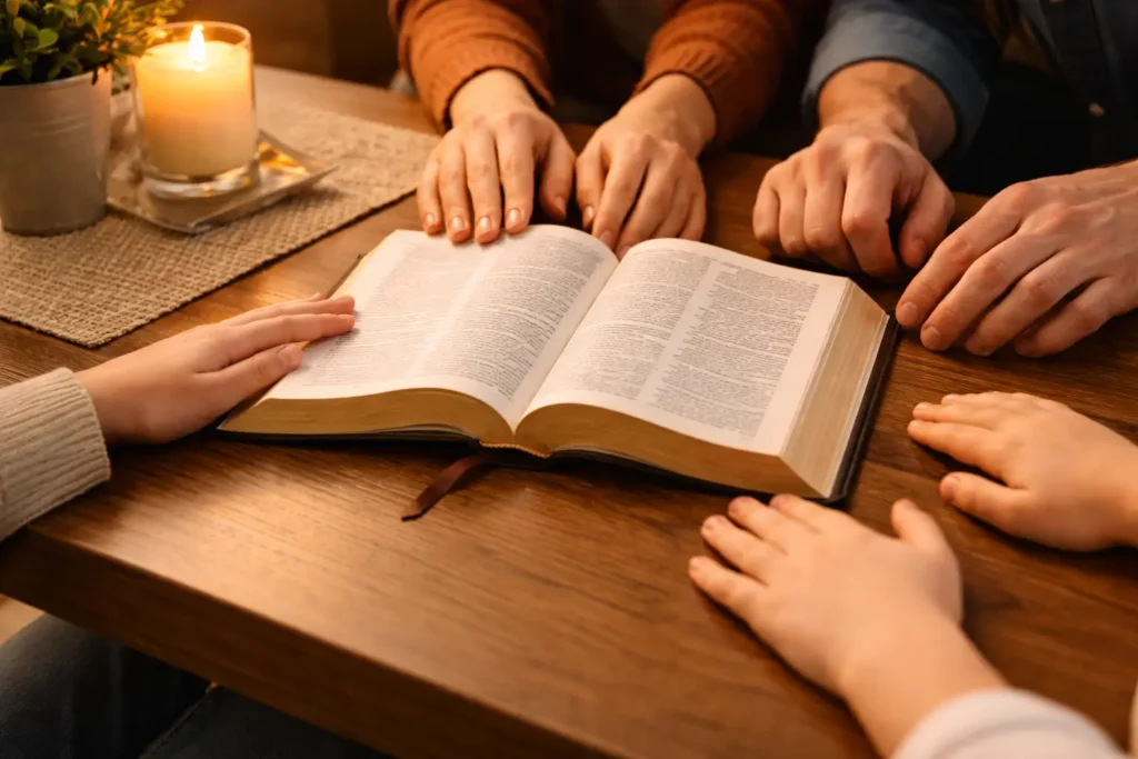 Como estudar a Bíblia em família e viver a fé no lar