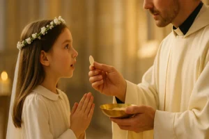 Primeira Eucaristia e o encontro real com Jesus: um guia completo para famílias