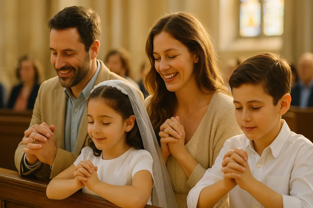 Primeira Eucaristia e o encontro real com Jesus: um guia completo para famílias