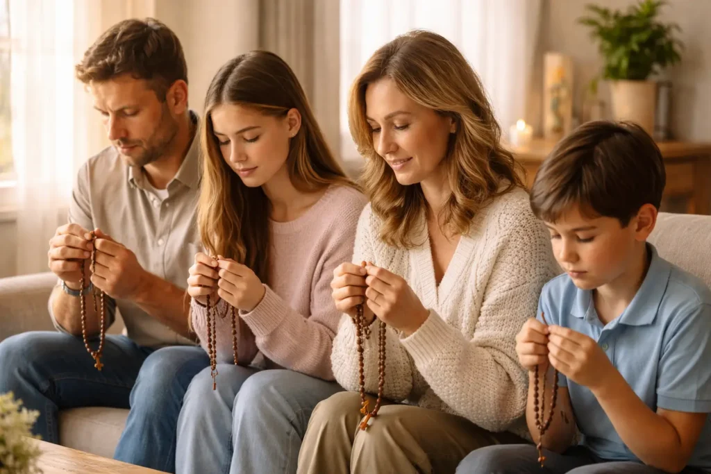Frutos espirituais do Terço em quem reza todos os dias