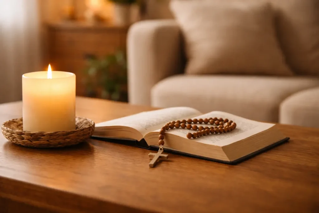 Terço em família: rezar juntos com amor e presença