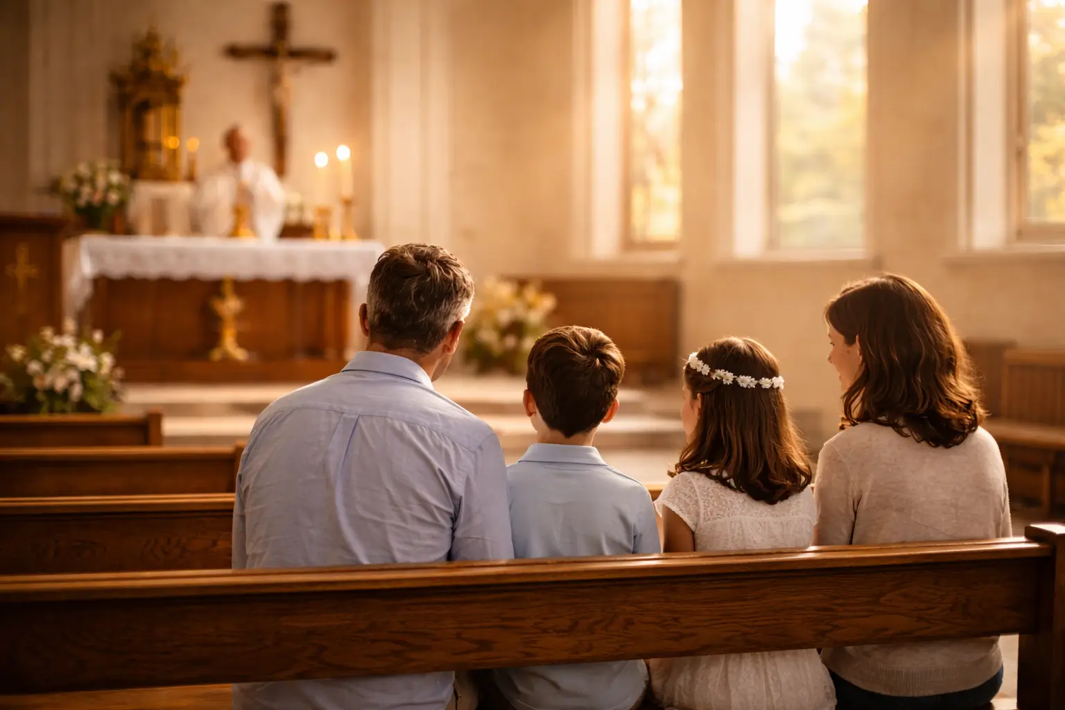 Missa dominical família: a presença de Cristo no lar
