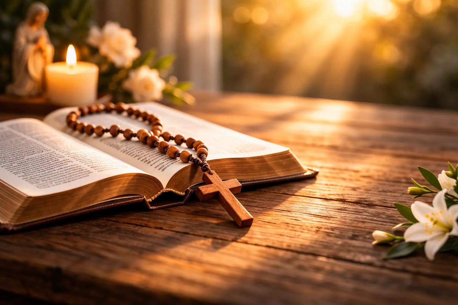 Terço meditativo: como rezar com o coração atento