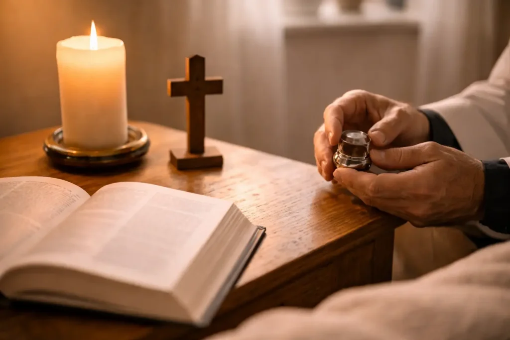 Unção dos Enfermos na família: sacramento de cura