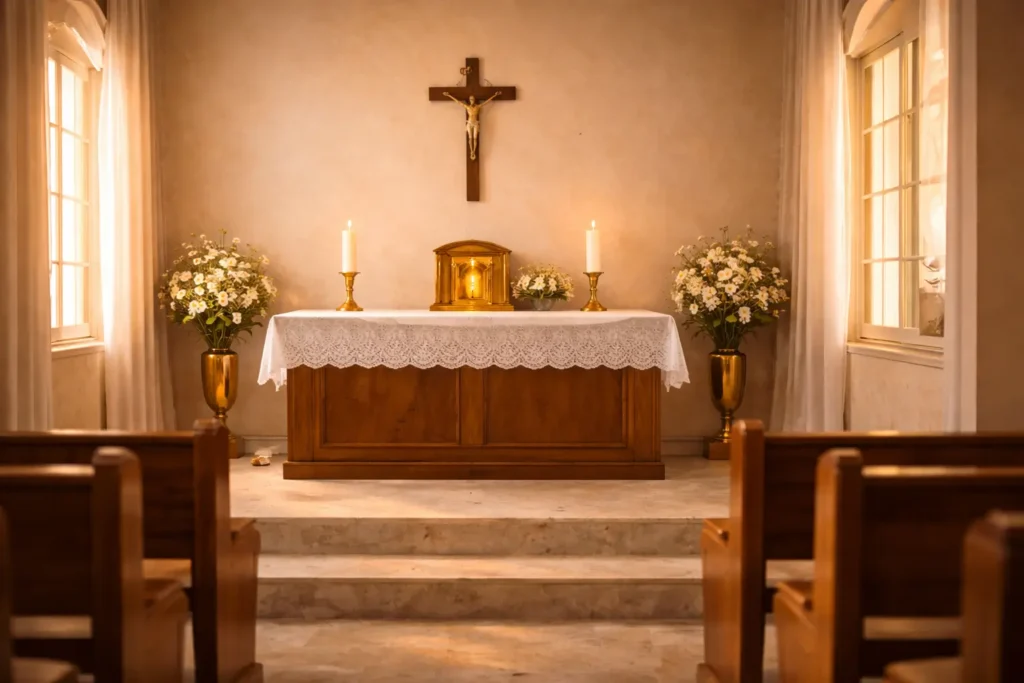Jesus quis ficar: o mistério da Eucaristia