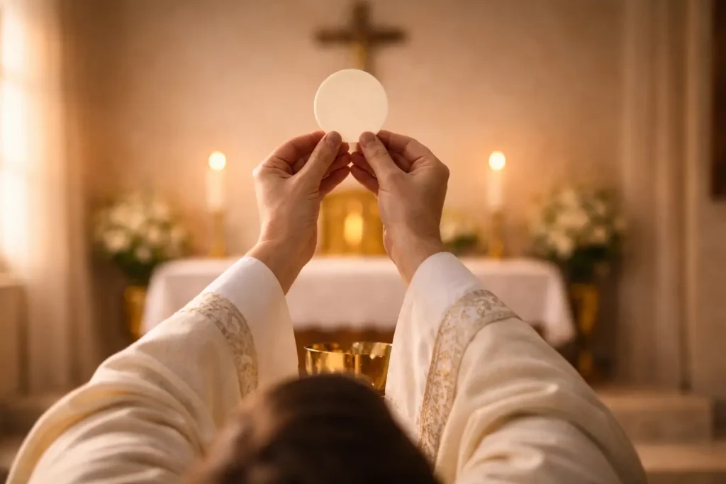 Jesus quis ficar: o mistério da Eucaristia