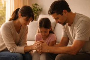 Como ensinar os filhos a rezar desde pequenos