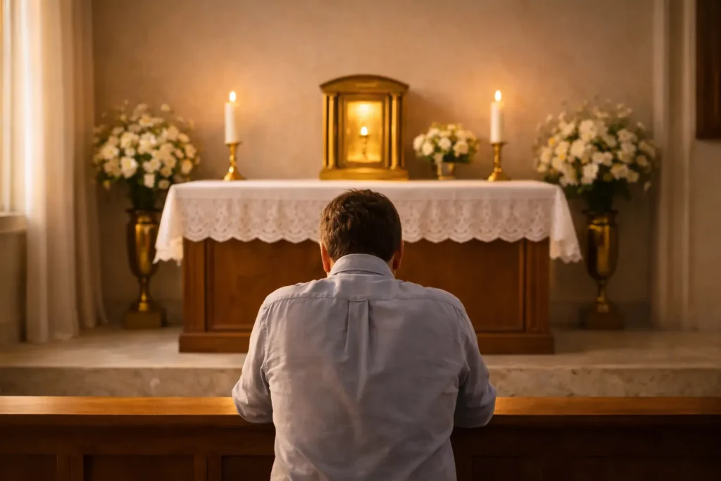 Jesus quis ficar: o mistério da Eucaristia