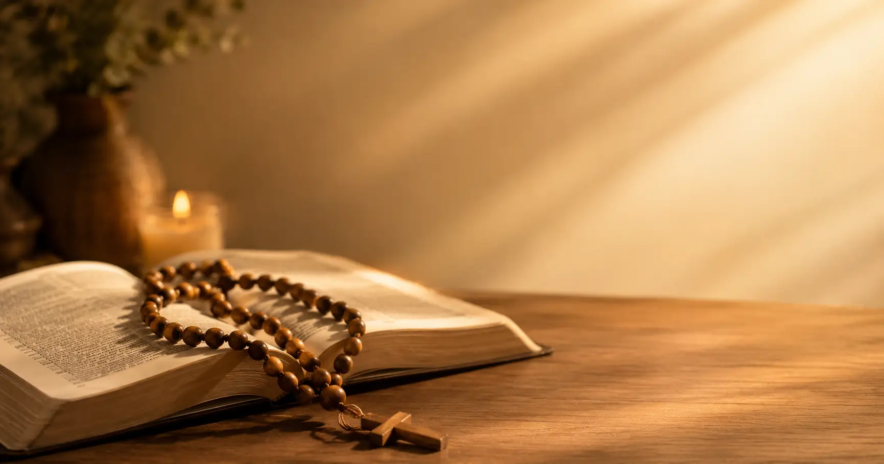 Meditar os mistérios no Terço com profundidade