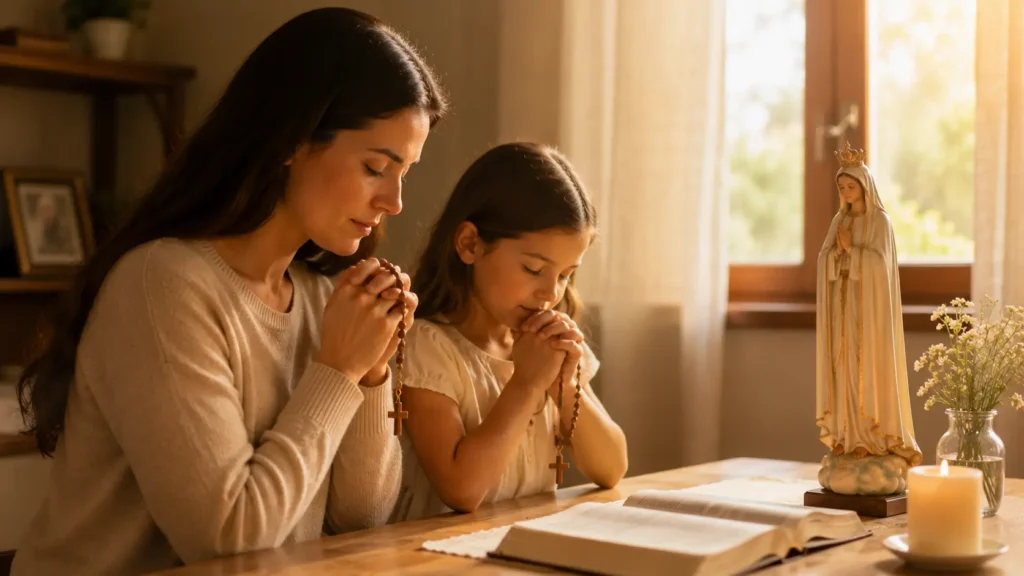 Nossa Senhora de Fátima e as famílias de hoje