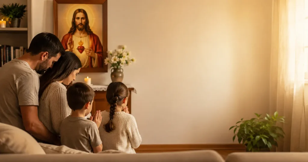 Sagrado Coração de Jesus e a Família Cristã
