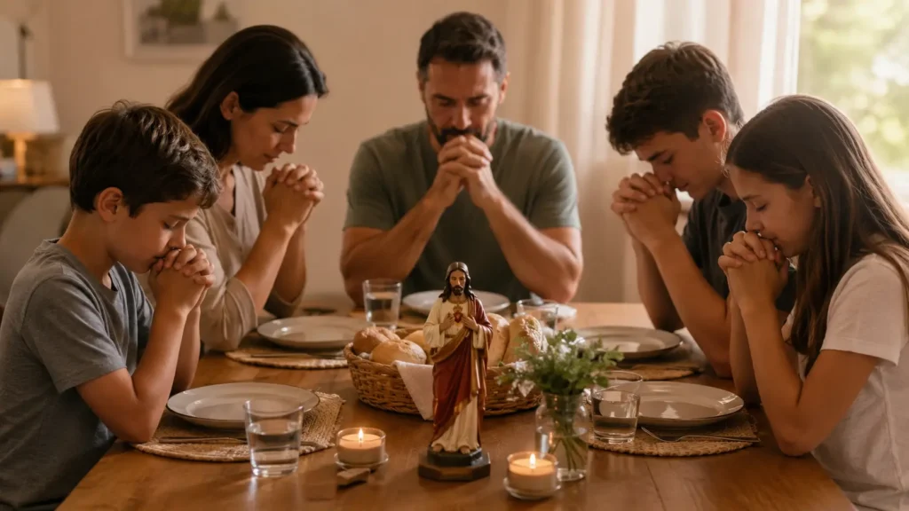 Oração Sagrado Coração pela família