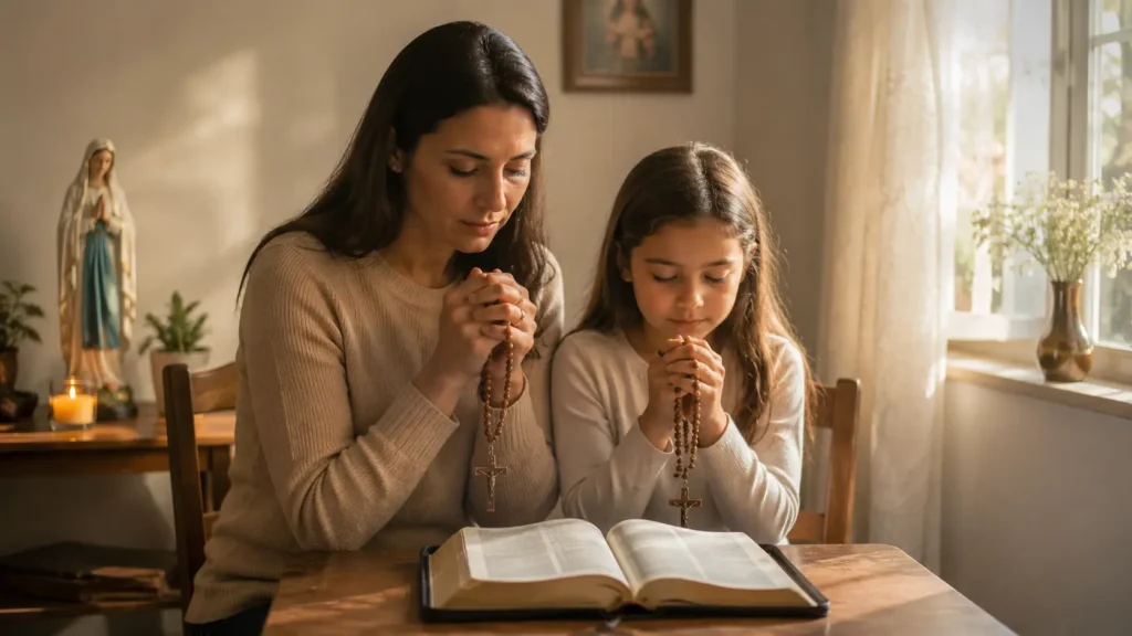 Coração de Maria: a confiança que sustenta a família