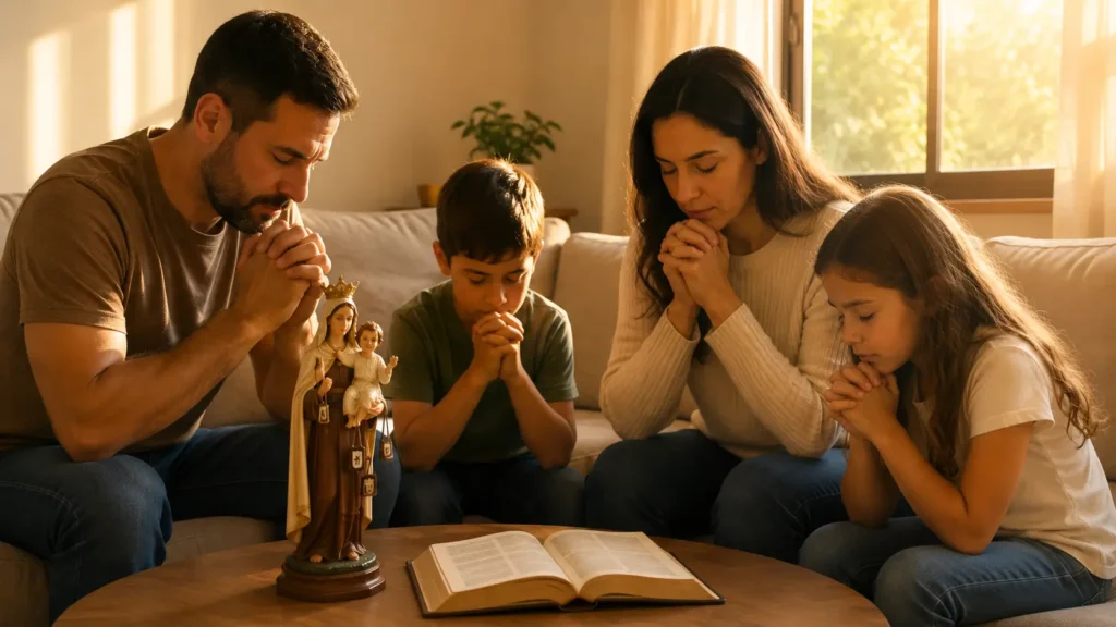 Novena Nossa Senhora do Carmo: confie seu lar