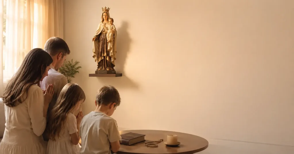 Oração a Nossa Senhora pela família