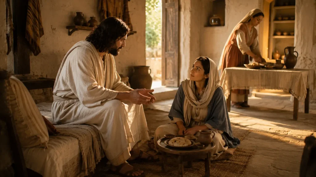 Casa aberta para Jesus: Marta, Maria e Lázaro