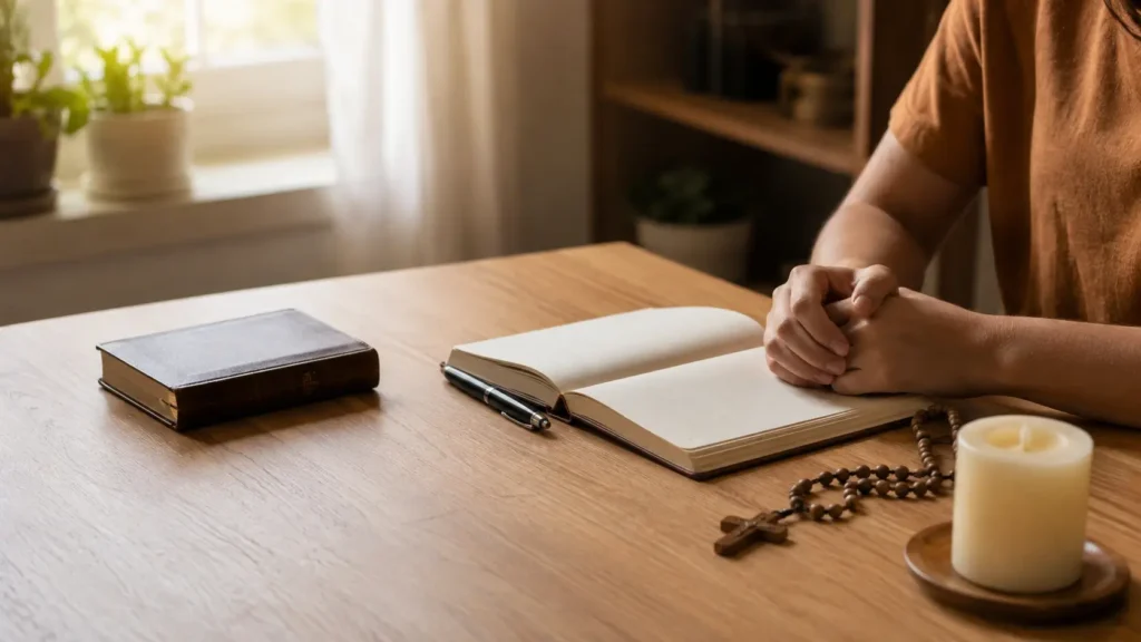 Oração vocacional para ouvir Deus
