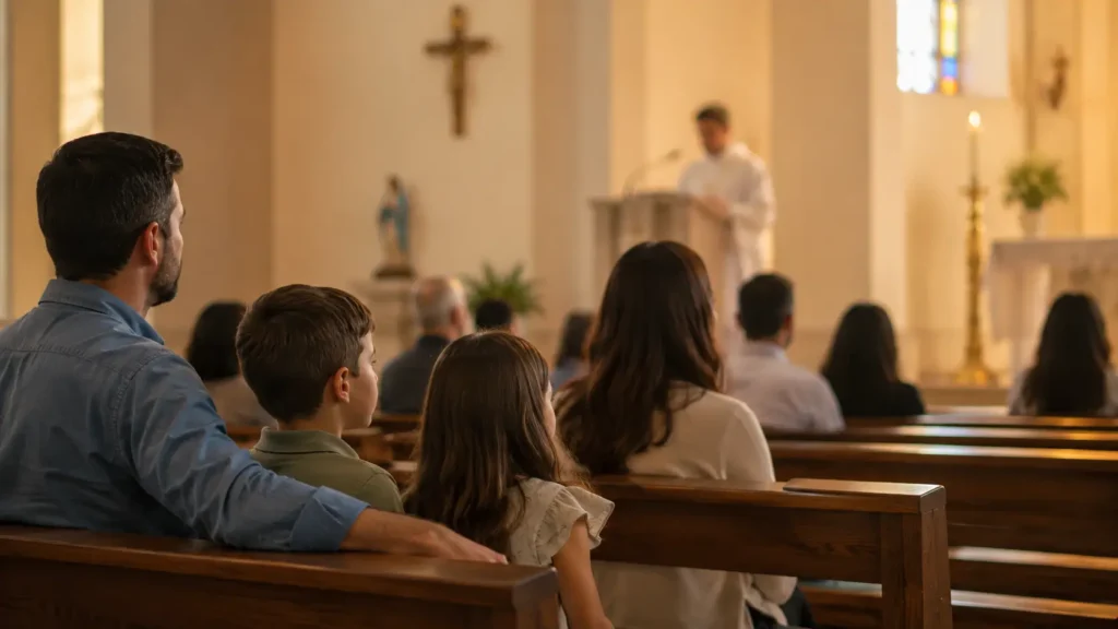 A luz de Cristo na Missa além do que os olhos veem