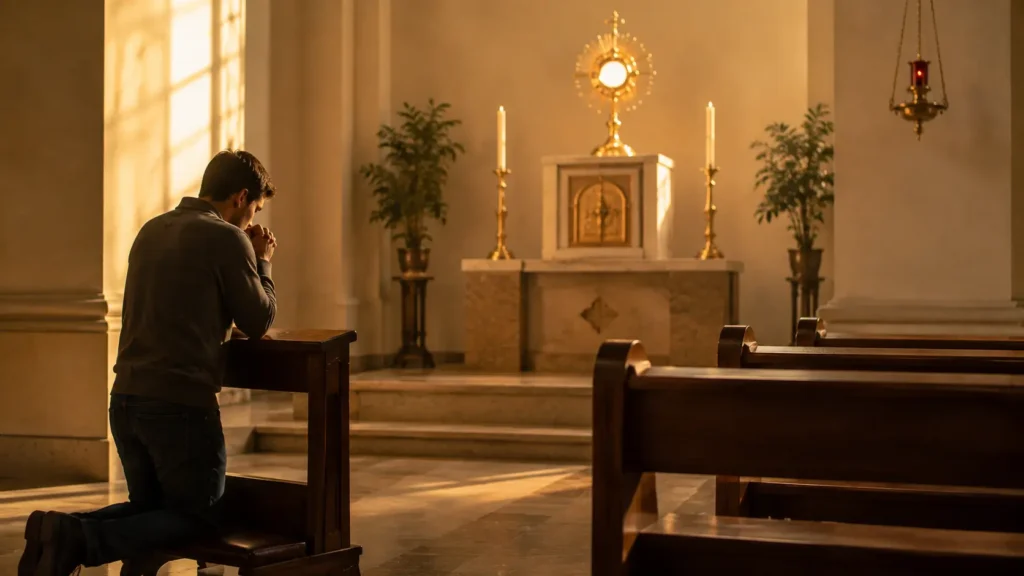 A luz de Cristo na Missa além do que os olhos veem