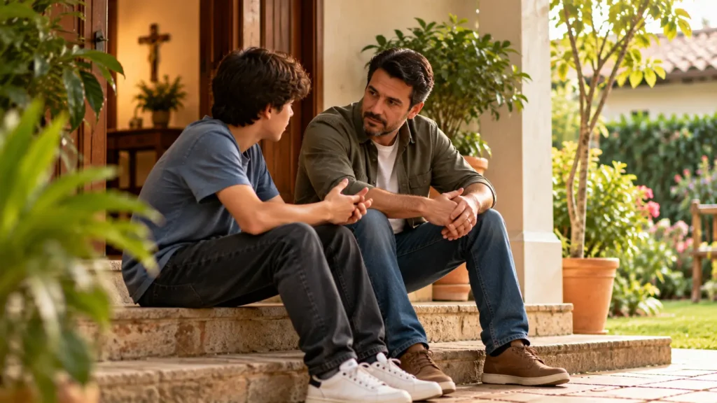Diálogo entre pais e filhos: construindo confiança